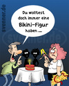 Cartoon: Bikini-Figur (small) by svenner tagged bikini,sommer