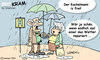 Cartoon: Kachelmann is back! (small) by svenner tagged daily wetter kachelmann