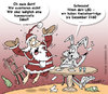 Cartoon: Xmas Kommerz (small) by svenner tagged xmas,santa,easter,commerce