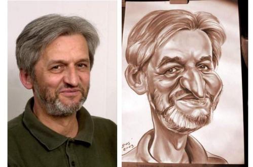 Cartoon: caricature from photo (medium) by zsoldos tagged private