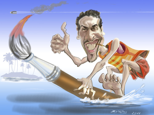 Cartoon: Mo Kalot (medium) by zsoldos tagged collegue