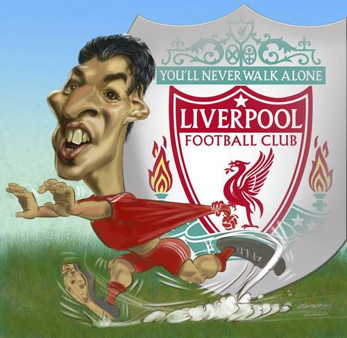 Cartoon: Sport caricatures (medium) by zsoldos tagged soccer,football