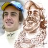 Cartoon: Alonso (small) by zsoldos tagged alonso,formula1