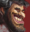 Cartoon: Andrea Bocelli (small) by zsoldos tagged andrea,bocelli