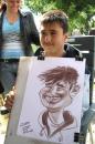 Cartoon: Live caricature (small) by zsoldos tagged live