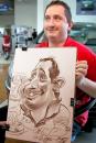 Cartoon: Live caricature (small) by zsoldos tagged live