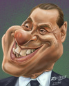 Cartoon: Silvio Bertlusconi (small) by zsoldos tagged italy,president