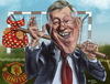 Cartoon: Sir Alex Fergusson (small) by zsoldos tagged soccer,football,manchester,sport