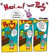 Cartoon: Hasi auf einer Party (small) by Nk tagged party,hase,cocktail,sekt,rabit,bunny