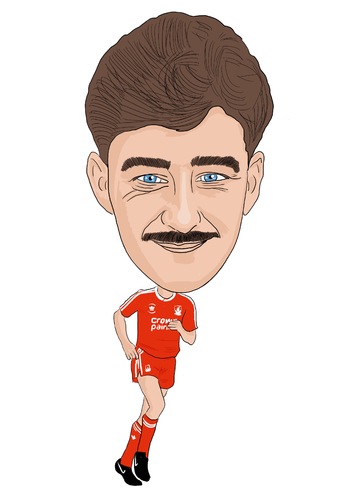 Cartoon: Aldridge Liverpool Legend (medium) by Vandersart tagged liverpool,cartoons,caricatures