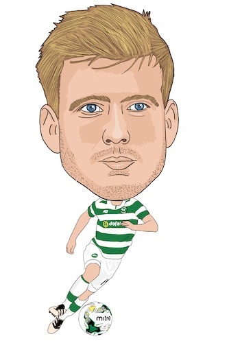 Cartoon: Armstrong Celtic (medium) by Vandersart tagged celtic,cartoons,caricatures