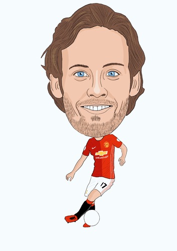 Cartoon: Blind Manchester United (medium) by Vandersart tagged manchester,united,cartoons,caricatures