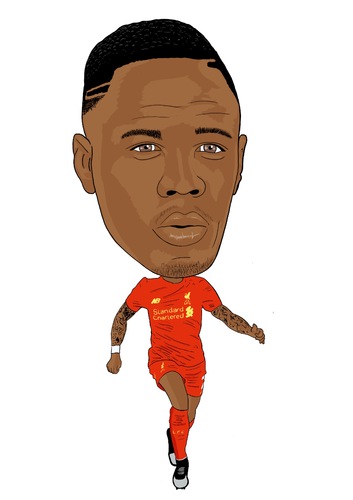 Cartoon: Clyne Liverpool 2 (medium) by Vandersart tagged liverpool,cartoons,caricatures