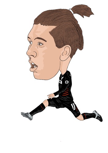 Cartoon: Firminio Liverpool 2 (medium) by Vandersart tagged liverpool,cartoons,caricatures