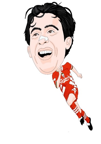 Cartoon: Fowler Liverpool (medium) by Vandersart tagged liverpool,cartoons,caricatures