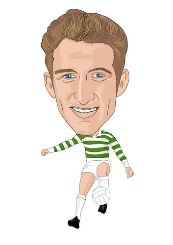 Cartoon: Gemmell Celtic Legend (medium) by Vandersart tagged celtic,cartoons,caricatures