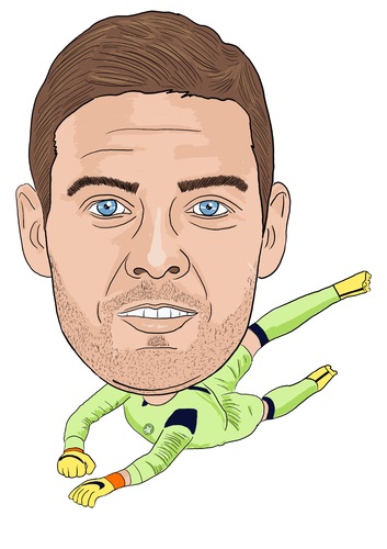 Cartoon: Gordon Celtic (medium) by Vandersart tagged celtic,cartoons,caricatures