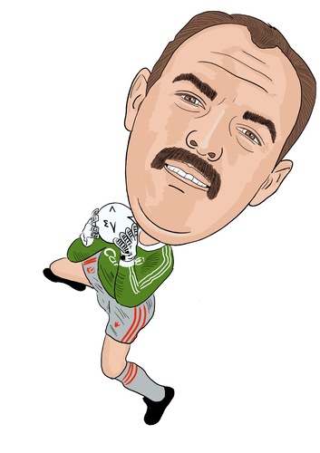 Cartoon: Grobbelaar Liverpool Legend (medium) by Vandersart tagged liverpool,cartoons,caricatures