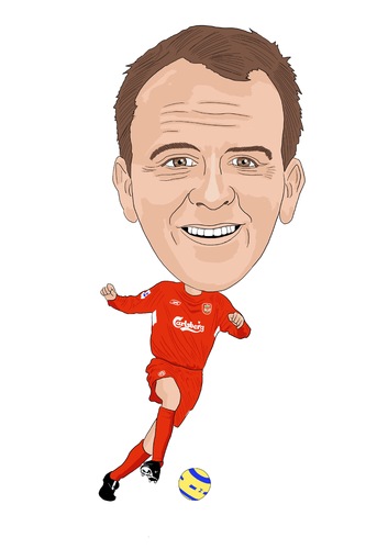 Cartoon: Hamann Liverpool Legend (medium) by Vandersart tagged liverpool,cartoons,caricatures