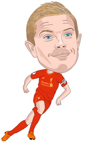 Cartoon: Henderson Liverpool (medium) by Vandersart tagged liverpool,cartoons,caricatures