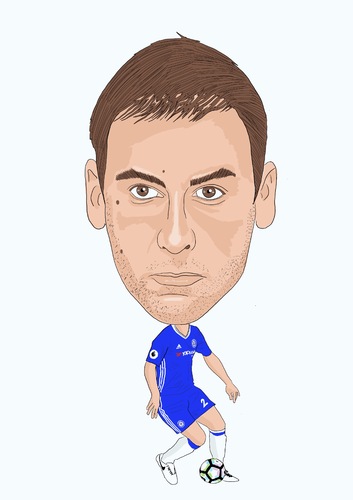 Cartoon: Ivanovic Chelsea (medium) by Vandersart tagged chelsea,cartoons,caricatures