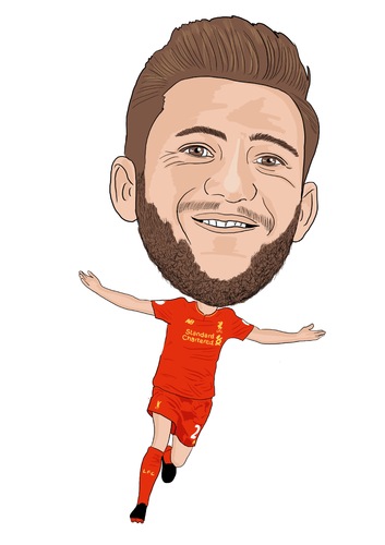 Cartoon: Lallana Liverpool 2 (medium) by Vandersart tagged liverpool,cartoons,caricatures