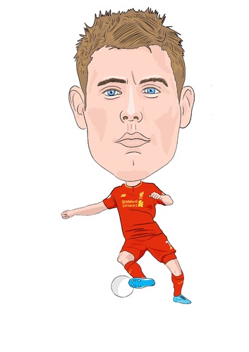 Cartoon: Milner Liverpool (medium) by Vandersart tagged caricatures,cartoons,liverpool