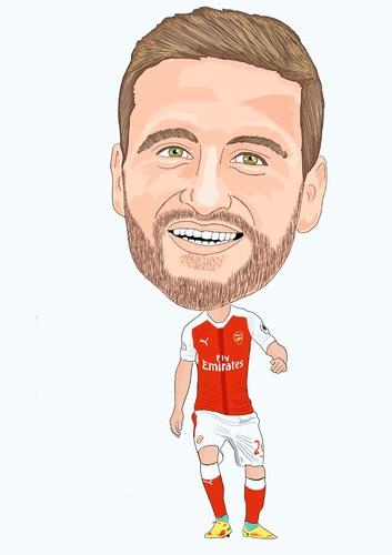 Cartoon: Mustafi Arsenal (medium) by Vandersart tagged arsenal,cartoons,caricatures