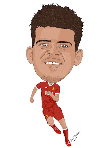 Cartoon: Solanke Liverpool (medium) by Vandersart tagged liverpool,cartoon,caricature