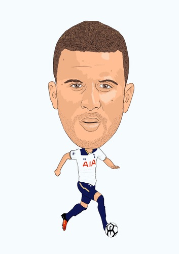 Cartoon: Walker Tottenham (medium) by Vandersart tagged tottenham,cartoons,caricatures