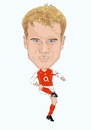 Cartoon: Bergkamp Arsenal Legend (small) by Vandersart tagged arsenal,cartoons,caricatures