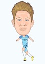 Cartoon: De Bruyne Man City (small) by Vandersart tagged man,city,cartoons,caricatures