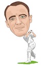 Cartoon: Don Bradman (small) by Vandersart tagged don,bradman