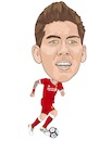 Cartoon: Firmino cartoon (small) by Vandersart tagged liverpool,cartoon