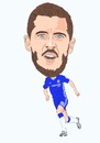 Cartoon: Hazard Chelsea (small) by Vandersart tagged chelsea,cartoons,caricatures