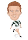 Cartoon: Johnstone Celtic (small) by Vandersart tagged celtic