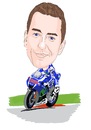 Cartoon: Jorge Lorenzo (small) by Vandersart tagged jorge,lorenzo,cartoons,caricatures