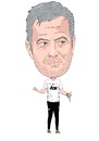 Cartoon: Jose Mourinho Man United (small) by Vandersart tagged manchesterunited,cartoons