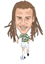 Cartoon: Larsson Celtic (small) by Vandersart tagged celtic,cartoons,caricatures