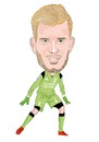 Cartoon: Liverpool Karius (small) by Vandersart tagged liverpool,cartoons,caricatures