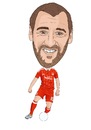 Cartoon: McGinn Aberdeen (small) by Vandersart tagged aberdeen,cartoons,caricatures