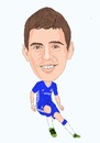 Cartoon: Oscar Chelsea (small) by Vandersart tagged chelsea,cartoons,caricatures