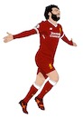 Cartoon: Salah Liverpool (small) by Vandersart tagged liverpool,cartoons,cartoon,salah