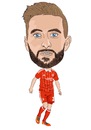 Cartoon: Shinnie Aberdeen (small) by Vandersart tagged aberdeen,cartoons,caricatures