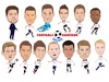 Cartoon: Tottenham Team (small) by Vandersart tagged tottenham,cartoons,caricatures