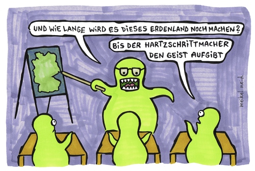 Cartoon: hartzschrittmacher (medium) by meikel neid tagged herzschrittmacher,hartz,armut,krise