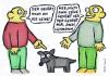 Cartoon: andi leine (small) by meikel neid tagged leine,hund,hunde,tiere,tier,andi,lehmann,perro,cane,cagna,perra,leinenzwang,geschirr,ordnungsamt,fahrkarte,meikel,neid,boek