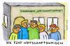 Cartoon: wirtschaftswaisen (small) by meikel neid tagged wirtschaft,wirtschaftsweise,heim,kinderheim,waisen