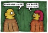 Cartoon: zu mir oder zu dir 2 (small) by meikel neid tagged klare ansage korb