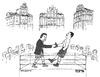 Cartoon: Janokowitschs letzter K.O. (small) by TDT tagged victor,janukowitsch,vitali,klitschko,maidan,revolution,ukraine,boxen